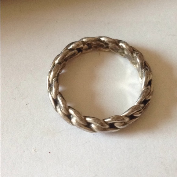 Vintage 925 twist band - Picture 1 of 4